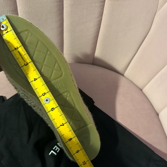 Chanel 21S Tweed Ivory/Beige Espadrilles - Picture 5 of 6